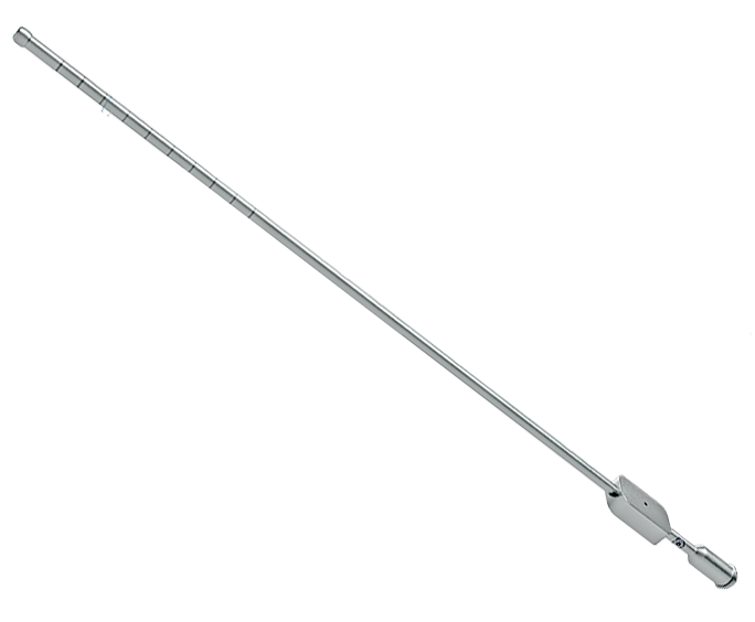 Эндомедиум для промывания прямая, диаметр 2.5 мм, с оливой