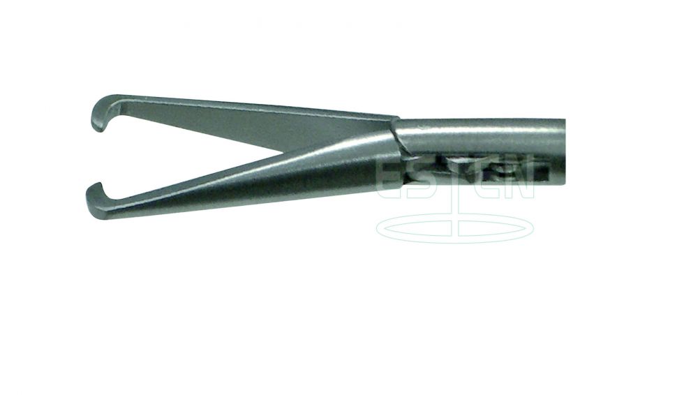 Зажим хирургический (1х1 зубый пулевый d=5мм)