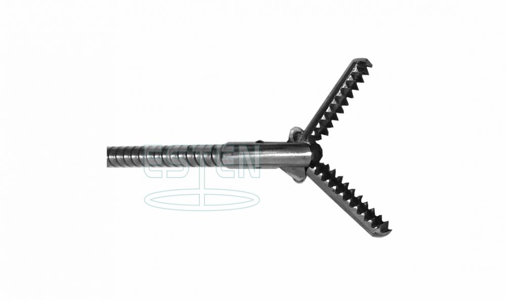 Щипцы для удаления инородных тел (d=5 Ch, L=410мм, гибкие, для каменной дорожки)