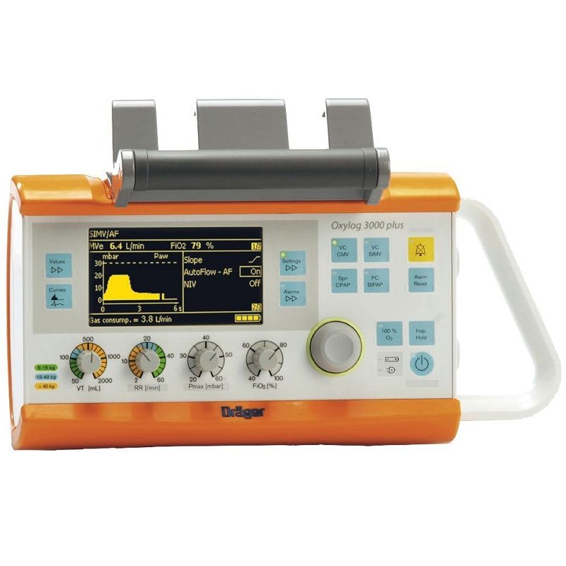 Аппарат ИВЛ Draeger Oxylog 3000 Plus