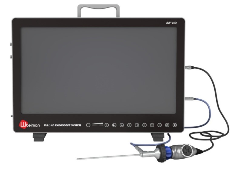 Видеосистема для ЛОР кабинета в комплекте с назофаринголарингофиброскопом